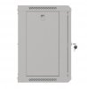 Lanberg Szafa instalacyjna rack wisząca 19 9U 540x350 szara drzwi przeszklone ( flat pack)